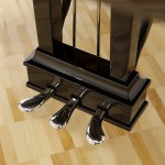 中古ピアノ スタインウェイ&サンズ(STEINWAY&SONS O180) クローム仕様のスタインウェイ
