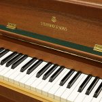 中古ピアノ スタインウェイ＆サンズ(STEINWAY&SONS Model.F) 高さ104cmのコンパクトモデル