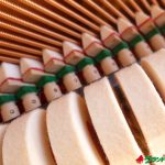 中古ピアノ カワイ(KAWAI CS14SAT) 木目の柔らかく暖かな印象が素敵な消音機能付コンパクトピアノ内装
