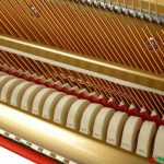 新品ピアノ ウェンドル＆ラング(WENDEL&LUNG AU118WHT) デンマーク王室でも使われているアップライトピアノ。内装