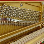 新品ピアノ ウェンドル＆ラング(WENDEL&LUNG AU118WHT) デンマーク王室でも使われているアップライトピアノ。ピン