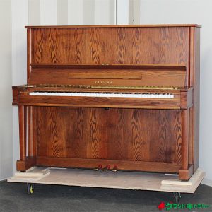 中古ピアノ ヤマハ(YAMAHA W105) 風格が漂う個性豊かな木目ピアノ