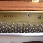 中古ピアノ カワイ(KAWAI K2) 人気の小型木目ピアノ