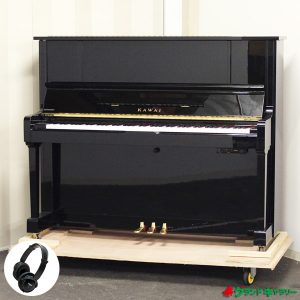 中古ピアノ カワイ(KAWAI K50AT) 初心者にお勧め♪多機能な純正消音機能付ピアノ