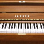 中古ピアノ ヤマハ(YAMAHA W103B) シンプルな外装、美しい木目が室内を優雅に演出♪