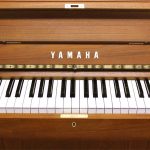 中古ピアノ ヤマハ(YAMAHA W103B) シンプルな外装、美しい木目が室内を優雅に演出♪