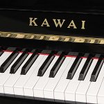 中古ピアノ カワイ(KAWAI K30ATⅡ) 2005年製造♪初心者や入門用に最適な消音付ピアノ