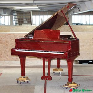 中古ピアノ ヤマハ(YAMAHA No.25) 華やかな木目♪象嵌装飾入りグランドピアノ