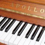 中古ピアノ アポロ(APOLLO A360) 明るく落ち着いた木目艶消しピアノ