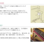 中古ピアノ アポロ(APOLLO SR565) グランドピアノの演奏性能に劣らない優雅な木目・猫脚ピアノ