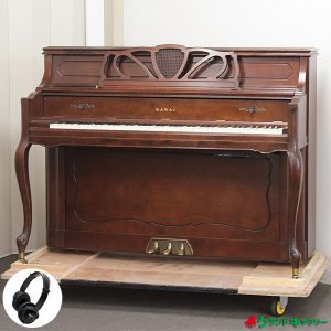 中古ピアノ カワイ(KAWAI KL62KF　AT) 人気の家具調ピアノ！純正消音機能付！