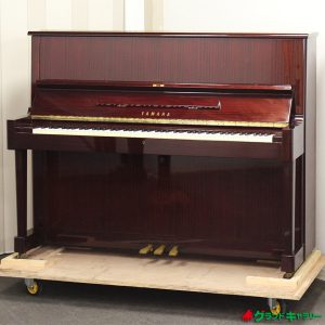 中古ピアノ ヤマハ(YAMAHA W108B) 鮮やかな木目ピアノ