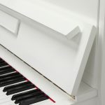 中古ピアノ ヤマハ(YAMAHA MC202) 華やかなホワイトカラー！本体再塗装済み！