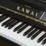 新品ピアノ カワイ(KAWAI C-48) カワイ特約店モデル　エレガンスな黒・猫脚ピアノ