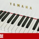 中古ピアノ ヤマハ(YAMAHA G3E) 稀少なホワイトグランドピアノ