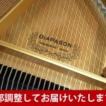 中古ピアノ ディアパソン(DIAPASON D171BG) 透明度の高い響き。一音一音のメリハリがある音色