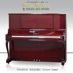 【中古美品】ヤマハピアノ付属椅子木目猫脚（No50同等品）送料込み 中古美品】ヤマハピアノ付属椅子木目猫脚（No50同等品）送料込み