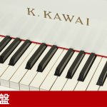 中古ピアノ カワイ(KAWAI KG2N) ホワイト・猫脚特注グランドピアノ