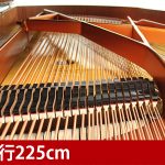 中古ピアノ ベーゼンドルファー(BOSENDORFER Model225) 92鍵盤搭載　セミコンサートグランド