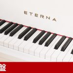 中古ピアノ エテルナ(ETERNA G430) ホワイト再塗装済♪ヤマハ製造のグランドピアノ