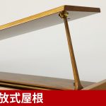 中古ピアノ ベヒシュタイン(C.BECHSTEIN 12n) ベヒシュタイン木目調小型アップライト