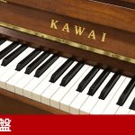 中古ピアノ カワイ(KAWAI C38W) シンプルな木目調ピアノ