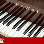 中古ピアノ カワイ(KAWAI K81M) 木目調の最高グレードアップライトピアノ