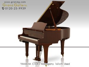 中古ピアノ ヤマハ(YAMAHA C1DKV) ヤマハ消音・自動演奏付コンパクト木目グランド