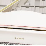 中古ピアノ カワイ(KAWAI KG3D) カワイKGシリーズのホワイトグランド