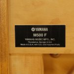 中古ピアノ ヤマハ(YAMAHA M450TC) ヤマハ・アメリカ工場製の木目調ピアノ