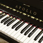 中古ピアノ アポロ(APOLLO A1210W) 総アグラフ搭載 国産スタンダードモデル