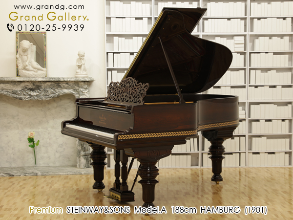 中古ピアノ スタインウェイ＆サンズ(STEINWAY&SONS Model.A) フルリビルドで完璧に蘇ったピアノの文化遺産