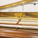 中古ピアノ シンメル(SCHIMMEL UP112B) ランプ付バロック様式の逸品♪1885年創業のドイツの名門