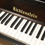 中古ピアノ リヒテンスタイン(LICHTENSTEIN KS605) 美しい象嵌装飾♪貴重な国産ハンドメイドピアノ