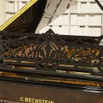 中古ピアノ ベヒシュタイン(C.BECHSTEIN IV) 象嵌装飾　ピアノの域を超えた芸術品