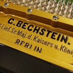 中古ピアノ ベヒシュタイン(C.BECHSTEIN IV) 象嵌装飾　ピアノの域を超えた芸術品