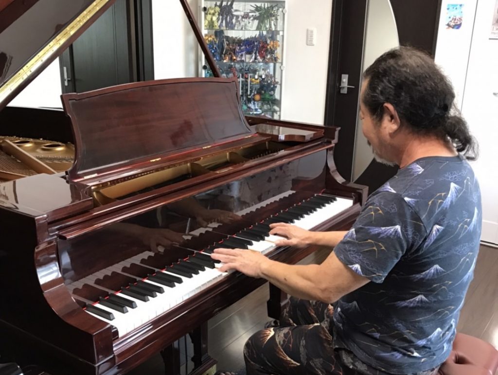 お客様の声：最高級のピアノで、自分の最高の財産となりました。 千葉県　スタインウェイ　A3マホガニー