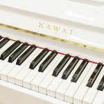 中古ピアノ カワイ(KAWAI SS10) 明るく華やかなホワイトピアノ