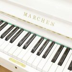 中古ピアノ メルヘン(MARCHEN E26) 河合楽器製造のお買い得国産ホワイトピアノ