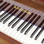 中古ピアノ ホフマン(W.HOFFMANN 158) ベヒシュタインの魅力を引き継ぐ木目調小型グランド