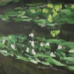 歴史的名作ピアノ  睡蓮（すいれん）Les Nympheas　クロード・モネ(Claude Monet）アート　印象派