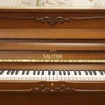 中古ピアノ SAUTER（ザウター）112Barock　世界最古の歴史を持つザウターのバロック様式モデル