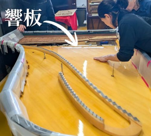 鋼琴響板構造說明
