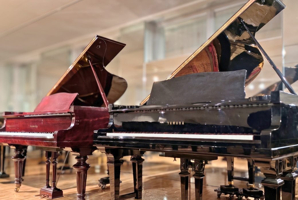 YAMAHA No.3・No.20 2台の展示風景